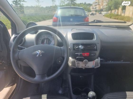 פיג'ו 107 Trendy ידני 1.0 (70 כ''ס) בנזין 2012 למכירה בירושלים