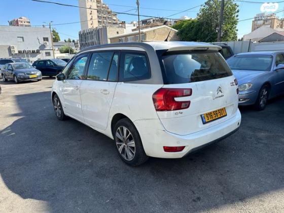 סיטרואן C4 פיקאסו Exclusive אוט' דיזל 7 מק' 2.0 (149 כ''ס) דיזל 2015 למכירה בפתח תקווה