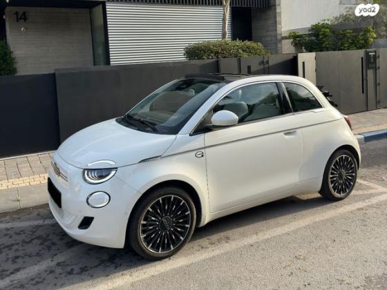 פיאט 500 La Prima Cab אוט' קבריולט חשמלי (118 כ"ס) חשמלי 2022 למכירה ברמת גן