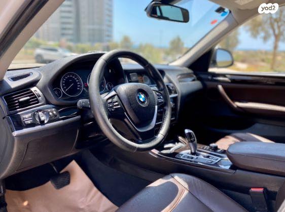 ב.מ.וו X3 4X4 XDRIVE20D X-Line אוט' דיזל 2.0 (190 כ''ס) דיזל 2017 למכירה בנתניה