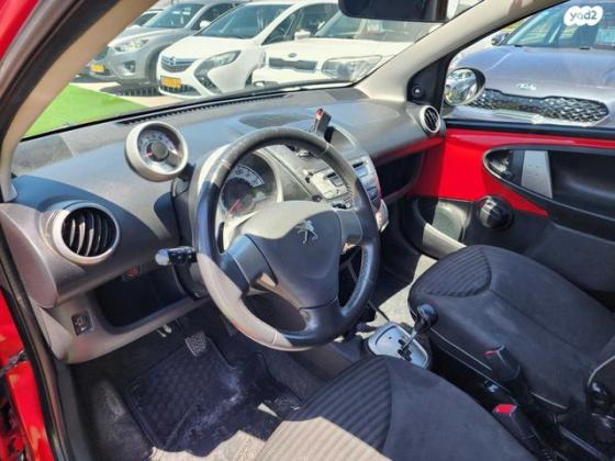 פיג'ו 107 Active אוט' 1.0 (68 כ''ס) בנזין 2012 למכירה בעפולה