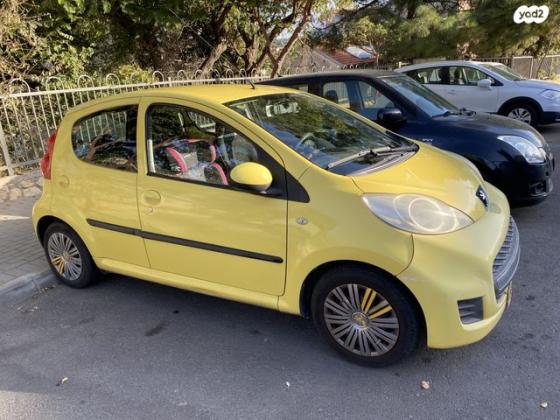 פיג'ו 107 Trendy אוט' 1.0 (70 כ''ס) בנזין 2012 למכירה בירושלים