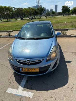 אופל קורסה Enjoy אוט' 5 דל' 1.4 (100 כ"ס) [2010-2015] בנזין 2014 למכירה בתל אביב יפו