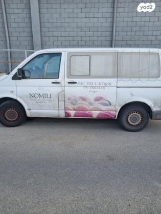 פולקסווגן טרנספורטר מסחרי/נוסעים קצר אוט' דיזל 3 מק' 3 דל' 2.5 (130 כ''ס) דיזל 2008 למכירה בכפר סבא