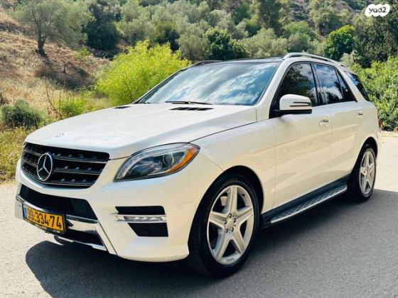 מרצדס ML Class 4X4 ML500 Premium טיפטרוניק 4.7 (408 כ''ס) בנזין 2013 למכירה בנצרת