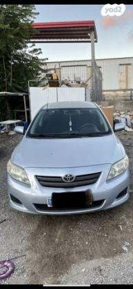 טויוטה קורולה Sun אוט' 1.6 (124 כ"ס) בנזין 2009 למכירה ביקנעם עילית