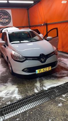 רנו קליאו אסטייט Expression אוט' 1.2 (120 כ''ס) בנזין 2014 למכירה ברמת גן