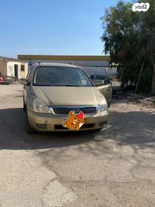 קיה קרניבל LX אוט' 7 מק' 2.7 (189 כ''ס) בנזין 2010 למכירה בבאר שבע