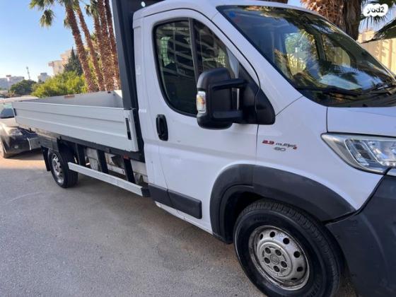 פיאט דוקאטו ארוך ארוך תא בודד ידני דיזל 3 מק' 2.3 (130 כ"ס) דיזל 2017 למכירה בפתח תקווה