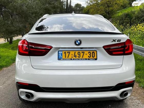 ב.מ.וו X6 4X4 XDRIVE30D Sport אוט' דיזל 3.0 (258 כ''ס) דיזל 2016 למכירה בנצרת