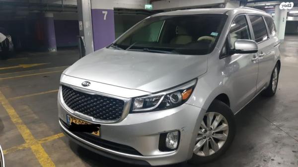 קיה קרניבל EX אוט' 8 מק' 3.3 (276 כ"ס) בנזין 2016 למכירה בבני ברק