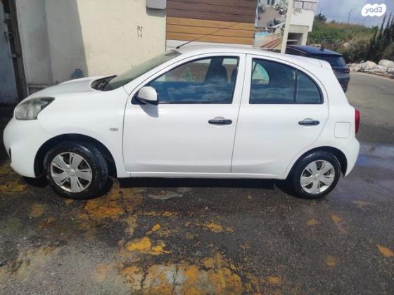 ניסאן מיקרה Visia ידני 1.2 (80 כ''ס) בנזין 2017 למכירה בחדרה