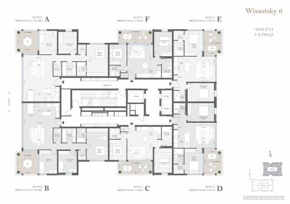ויסוצקי 6 (הצפון החדש סביבת ככר המדינה)