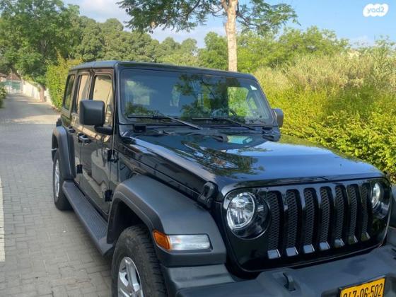 ג'יפ / Jeep רנגלר ארוך 4X4 Sport S אוט' 2.0 (272 כ''ס) ק'-2 בנזין 2022 למכירה בהוד השרון