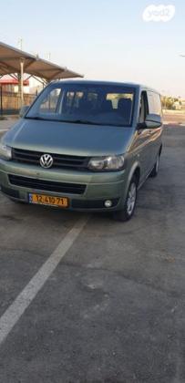 פולקסווגן טרנספורטר מסחרי/נוסעים Kombi קצר אוט' דיזל 2-3 מק' 3 דל' 2.0 (140 כ"ס) דיזל 2010 למכירה בבאר שבע