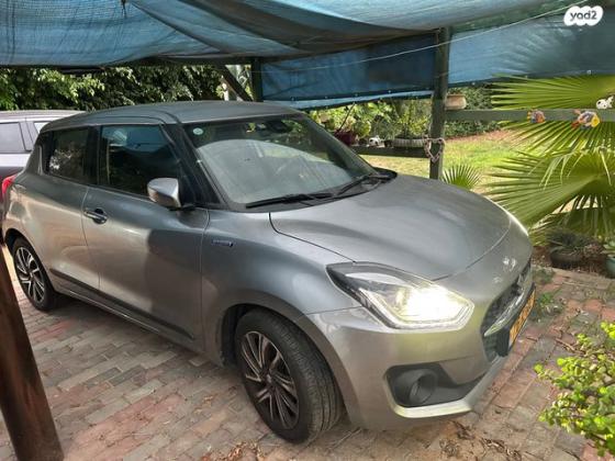 סוזוקי סוויפט GLX אוט' הייבריד 1.2 (83 כ"ס) בנזין 2022 למכירה ברמת הכובש