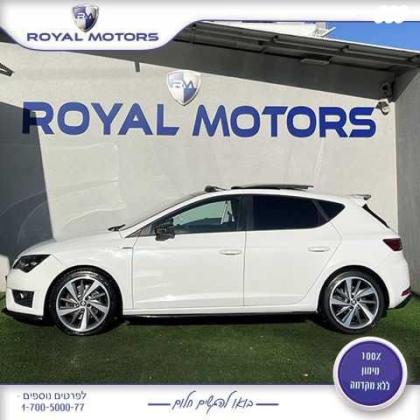 סיאט לאון FR אוט' 5 דל' 1.8 (180 כ"ס) בנזין 2017 למכירה בקרית שמונה