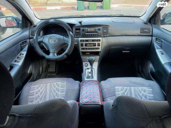 טויוטה קורולה GLI אוט' 1.6 (110 כ''ס) בנזין 2003 למכירה בצפת
