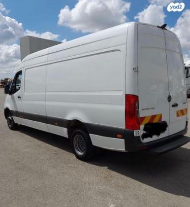 מרצדס ספרינטר מסחרי 519 L3H2 ארוך גבוה 5.5 טון אוט' דיזל 2.0 (190 כ"ס) דיזל 2023 למכירה בשוהם