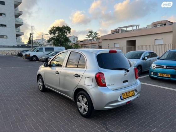 ניסאן מיקרה Visia אוט' 1.2 (80 כ''ס) בנזין 2015 למכירה בחיפה