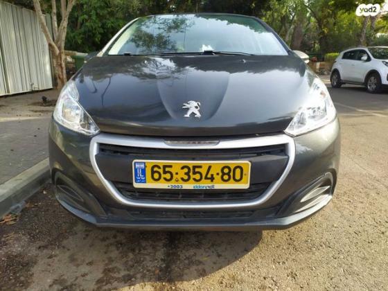 פיג'ו 208 Access אוט' 1.2 (110 כ"ס) בנזין 2017 למכירה בפתח תקווה