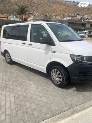 פולקסווגן טרנספורטר מסחרי/נוסעים Kombi קצר ידני דיזל 2-3 מק' 4 דל' 2.0 (84 כ''ס) דיזל 2017 למכירה בחיפה