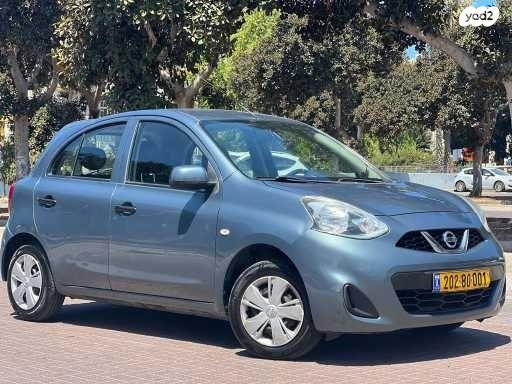 ניסאן מיקרה Visia אוט' 1.2 (80 כ''ס) בנזין 2018 למכירה בחולון
