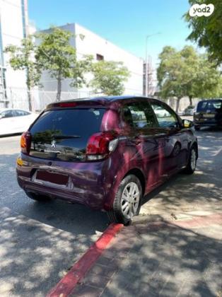 פיג'ו 108 Active רובוטית 1.0 (69 כ''ס) בנזין 2017 למכירה בראשון לציון