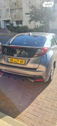 הונדה סיוויק האצ'בק החדשה Comfort אוט' 1.8 (142 כ''ס) בנזין 2017 למכירה באלעד