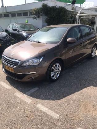 פיג'ו 308 Active אוט' 1.2 (130 כ''ס) בנזין 2016 למכירה בתל אביב יפו