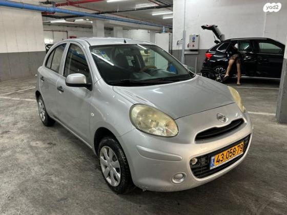 ניסאן מיקרה Visia אוט' 1.2 (80 כ''ס) בנזין 2013 למכירה בעפולה
