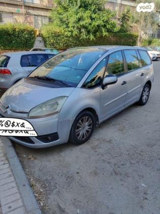 סיטרואן C4 פיקאסו SX Pack אוט' 5 מק' 2.0 (143 כ''ס) בנזין 2008 למכירה בבאר שבע