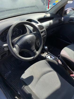 פיג'ו 206 XLine אוט' 1.4 (75 כ''ס) בנזין 2005 למכירה בירושלים