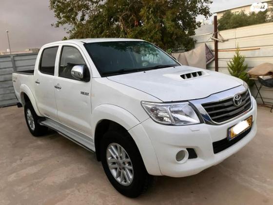 טויוטה היילקס ויגו 4X4 4X4 דאבל קבינה אוט' דיזל 3.0 (171 כ''ס) דיזל 2012 למכירה בבאר שבע