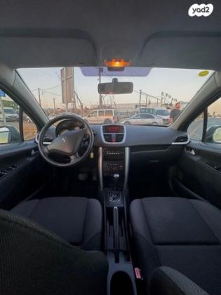 פיג'ו 207 Active אוט' 1.6 (120 כ"ס) בנזין 2012 למכירה בחולון