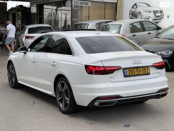 אאודי A4 Advanced אוט' 2.0 (190 כ''ס) בנזין 2020 למכירה בג'וליס
