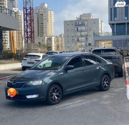 סקודה ראפיד Ambition אוט' 1.4 (122 כ"ס) בנזין 2014 למכירה בבאר שבע