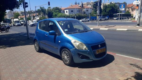 סוזוקי ספלאש GLS אוט' 1.2 (95 כ''ס) בנזין 2013 למכירה בחולון