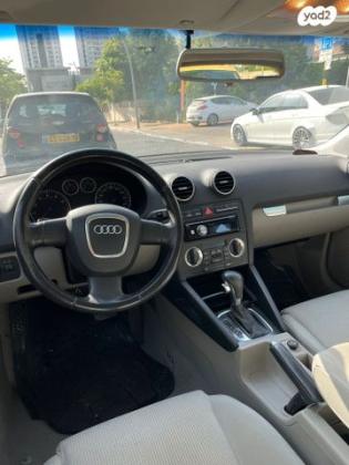 אאודי A3 Sportback Ambition אוט' 2.0 (200 כ''ס) בנזין 2007 למכירה ברעננה
