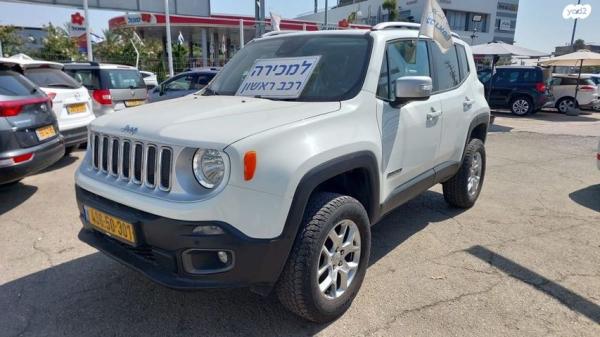 ג'יפ / Jeep רנגייד 4X4 Limited אוט' 1.4 (170 כ''ס) בנזין 2018 למכירה בראשון לציון