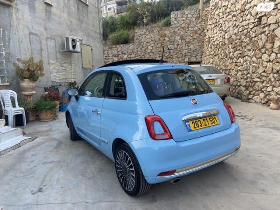 פיאט 500 Lounge דואולוג'יק 1.2 (69 כ"ס) [2016 ואילך] בנזין 2017 למכירה בנצרת עילית u002F נוף הגליל
