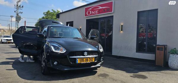 סוזוקי סוויפט GLX אוט' הייבריד 1.2 (83 כ"ס) בנזין 2021 למכירה בראשון לציון