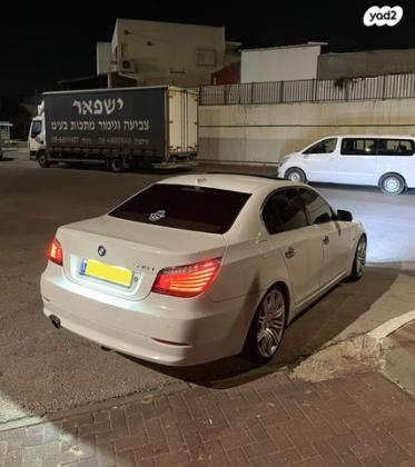 ב.מ.וו סדרה 5 520I אוט' 2.0 (156 כ''ס) בנזין 2009 למכירה באשקלון
