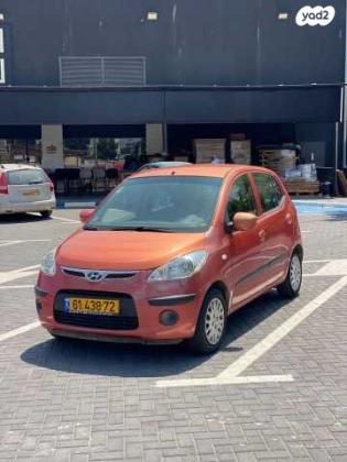 יונדאי i10 GL אוט' 1.2 (87 כ"ס) בנזין 2010 למכירה באשקלון
