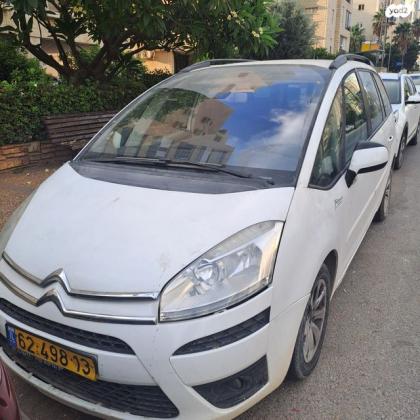 סיטרואן C4 פיקאסו PK גרנד פיקאסו רובוטית 7 מק' 1.6 (156 כ''ס) בנזין 2012 למכירה בנתניה