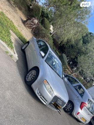 אאודי A4 אוט' 1.8 (163 כ''ס) [2005-2008] בנזין 2007 למכירה בהרצליה