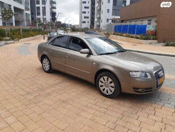 אאודי A4 אוט' 2.0 (130 כ''ס) [2005-2008] בנזין 2008 למכירה בראשון לציון