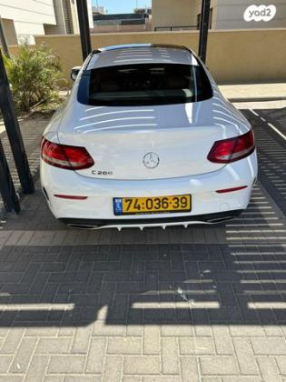 מרצדס C-Class קופה / קבריולט C200 AMG אוט' 2.0 (184 כ"ס) בנזין 2017 למכירה בישרש