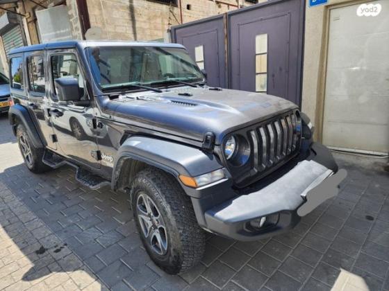 ג'יפ / Jeep רנגלר ארוך 4X4 Unlimited Sport אוט' 2.0 (272 כ''ס) בנזין 2020 למכירה בתל אביב יפו