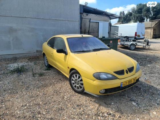 רנו מגאן קופה / ספורט DY קופה ידני 1.6 (110 כ''ס) בנזין 2002 למכירה בקרית טבעון